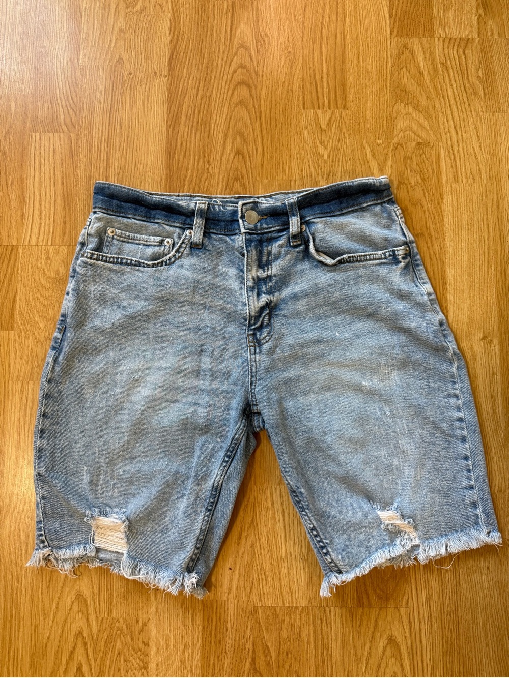 Orinigal Use Men Jean Slim Shorts Y2K 90s Skater Grunge - Size 32